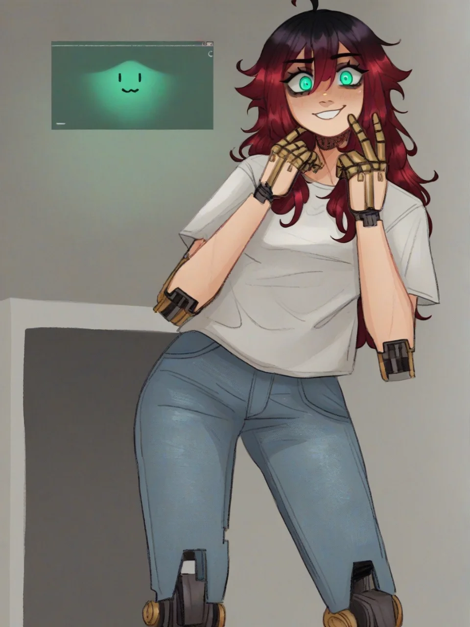 The crazy robot